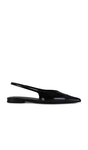 Elena Slingback Flat in High Shine in . Size 38, 39, 40 - ANINE BING - Modalova