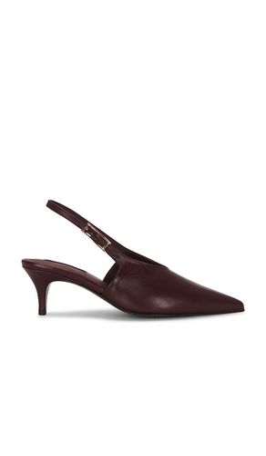 Nelly Buckle Slingback Pump in Brown. - size 36 (also in 37, 38, 39, 40, 41) - ANINE BING - Modalova