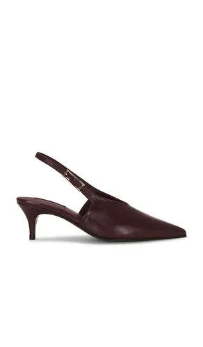 Nelly Buckle Slingback Pump in Brown. - size 37 (also in 38, 39, 40, 41) - ANINE BING - Modalova