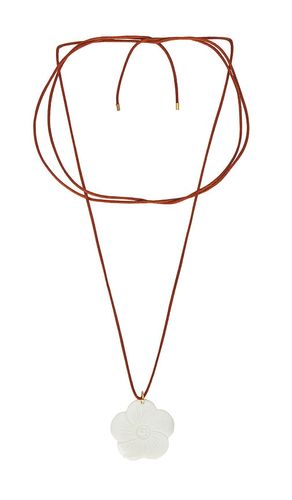Flower On A String Choker in Ivory - ANNI LU - Modalova