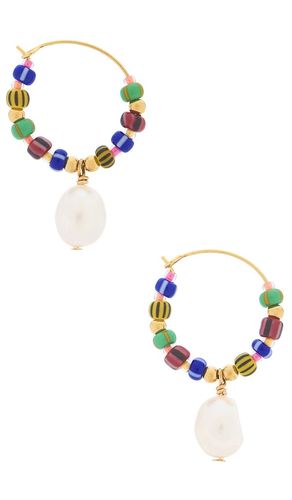 Pendientes de aro magic en color marrón talla all - ANNI LU - Modalova