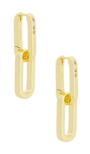 Golden Link Earring in - ANNI LU - Modalova