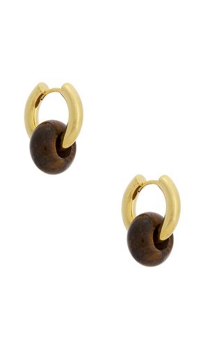 Glazed Donut Hoops in - ANNI LU - Modalova