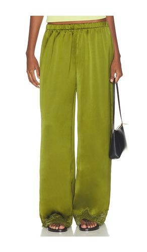 X REVOLVE Rowe Lace Pants in Olive. - size S (also in XS) - Artless - Modalova
