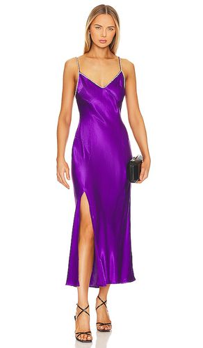 Vestido lencero kathleen en color talla L en - Purple. Talla L (también en M, S, XL) - ASTR the Label - Modalova
