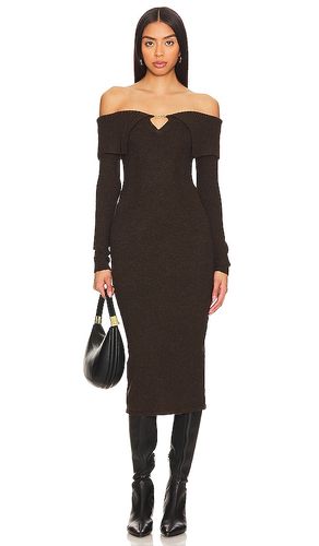 Lillian Sweater Dress in Chocolate. - size L (also in S, XL) - ASTR the Label - Modalova