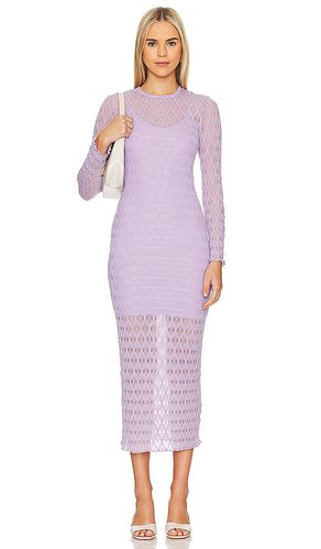 Vestido annisa en color lavanda talla M en - Lavender. Talla M (también en L, S, XS) - ASTR the Label - Modalova