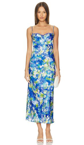 Vestido midi florianne en color azul talla M en - Blue. Talla M (también en L, S, XL, XS) - ASTR the Label - Modalova