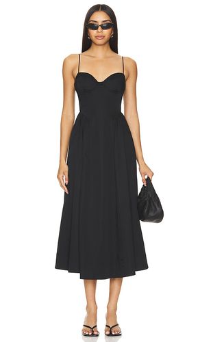 Vestido midi bellamy en color talla L en - Black. Talla L (también en M, S, XL, XS) - ASTR the Label - Modalova