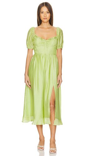 Vestido midi lunaria en color verde talla M en - Green. Talla M (también en S, XL, XS) - ASTR the Label - Modalova