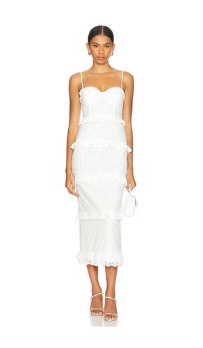 Vestido midi sandrima en color talla M en - White. Talla M (también en S, XS) - ASTR the Label - Modalova