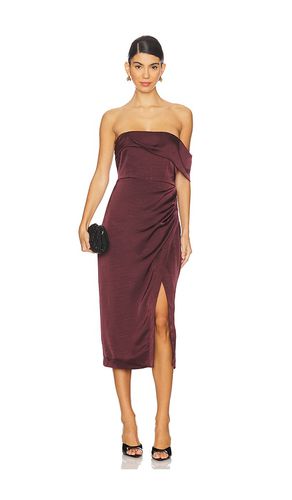 Gwyneria Dress in Burgundy. - size L (also in M, S, XL, XS) - ASTR the Label - Modalova