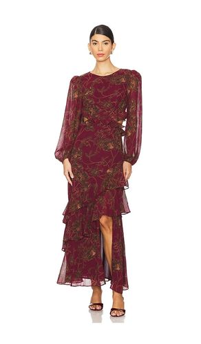 Biella Dress in Wine. - size M (also in S, XS) - ASTR the Label - Modalova