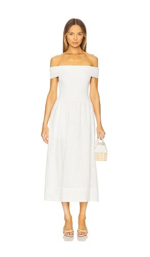 Mixed Media Off Shoulder Dress in . - size L (also in M) - ASTR the Label - Modalova