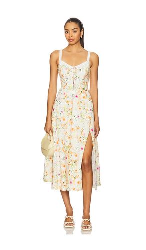 Julietta Dress in Orange,Ivory. - size L (also in XS) - ASTR the Label - Modalova