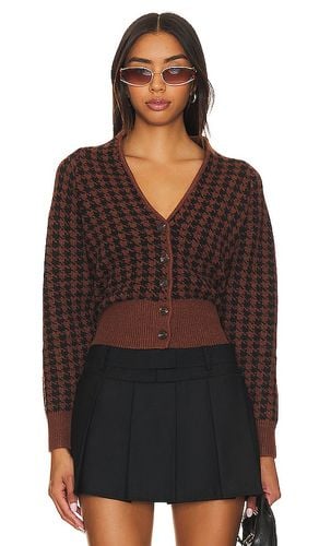 Ruby Cardigan in Cognac. - size L (also in M, S) - ASTR the Label - Modalova