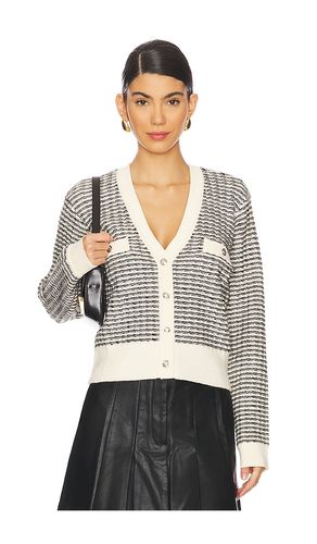 Ellory Cardigan in Black,Cream. - size L (also in M, XL) - ASTR the Label - Modalova