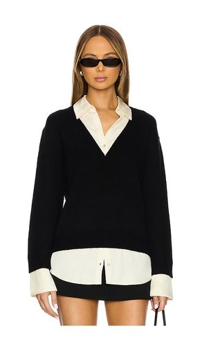 Jianna Layered Sweater in Black. - size M (also in XL) - ASTR the Label - Modalova