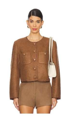 Calliope Jacket in Brown. - size L (also in S, XL) - ASTR the Label - Modalova
