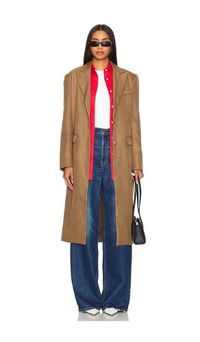 Brylee Coat in Brown. - size L (also in S, XL) - ASTR the Label - Modalova