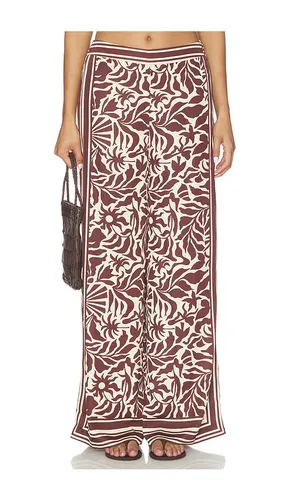 Eva Pants in Brown. - size L (also in M, S, XS) - ASTR the Label - Modalova