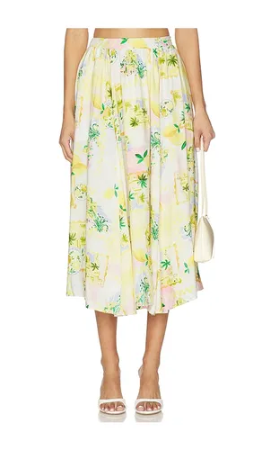 Kaleigh Skirt in Lemon. - size L (also in M, S, XS) - ASTR the Label - Modalova