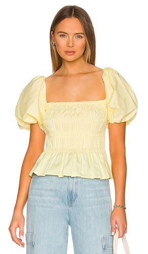 Savina top en color amarillo talla M en - Yellow. Talla M (también en S) - ASTR the Label - Modalova