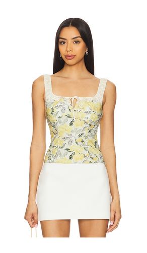 Milkmaid Top in Yellow. - size L (also in M, S) - ASTR the Label - Modalova