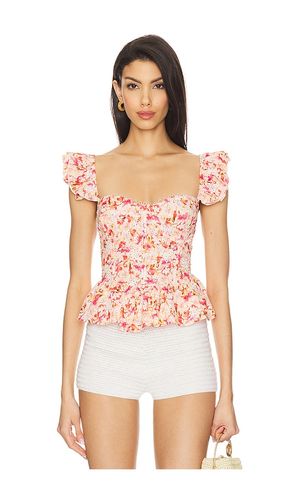 Baylin Top in Ivory,Pink. - size L (also in M) - ASTR the Label - Modalova