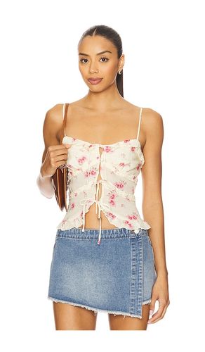 Islah Top in Ivory. - size L (also in M, XL, XS) - ASTR the Label - Modalova