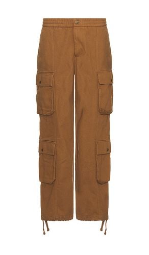 Washed Quatro Cargo Pants in Brown. - size L (also in M) - After Pray - Modalova