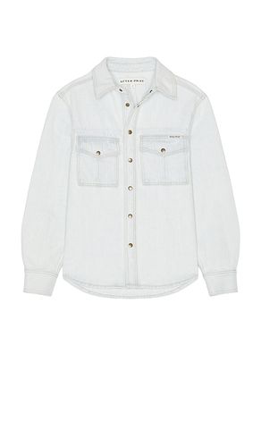 Safari Pocket Denim Shirket in Blue. - size L (also in M) - After Pray - Modalova