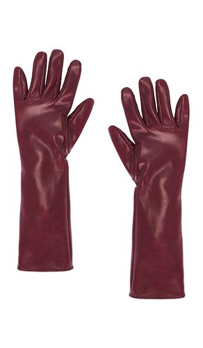 Gwen Gloves in Red. - size L/XL (also in S/M) - Apparis - Modalova