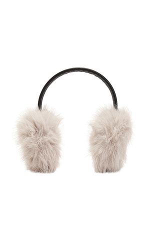 Esme Tinsel Earmuffs in Metallic - Apparis - Modalova