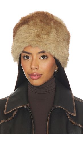Apparis Margot Pillbox Hat in Tan - Apparis - Modalova