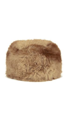 Apparis Margot Pillbox Hat in Tan - Apparis - Modalova