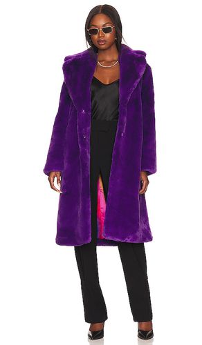 Abrigo mona 2 en color morado talla L en - Purple. Talla L (también en M, S, XL, XS) - Apparis - Modalova