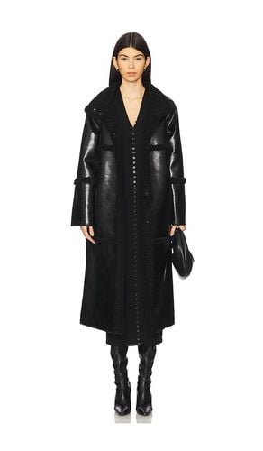 Tilly Reversible Coat in Black. - size L (also in S, XL, XS, XXS) - Apparis - Modalova