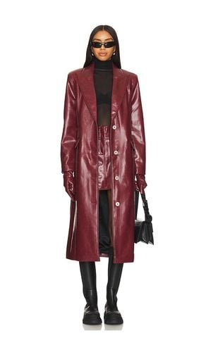 Lauren Overcoat in Red. - size L (also in M, S, XL, XS) - Apparis - Modalova