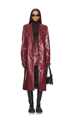 Lauren Overcoat in Red. - size M (also in S, XL) - Apparis - Modalova