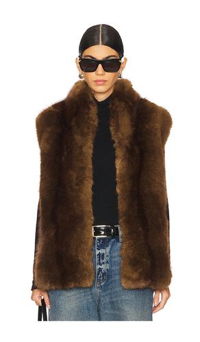 Laila Mink Vest in . Taglia M, S, XL, XS - Apparis - Modalova