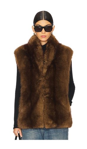 Laila Vest in Brown. - size M (also in S) - Apparis - Modalova