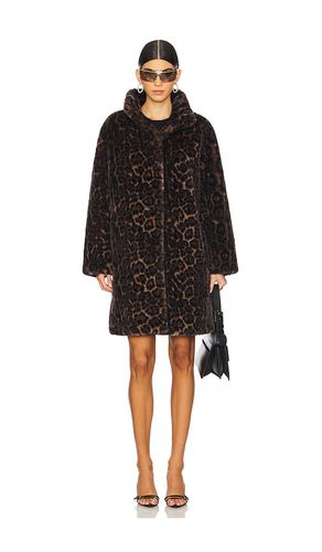 MITTELLANGER MANTEL BLAIR LEOPARD in . Größe M. Also in S, XS - Apparis - Modalova