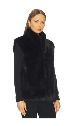 Laila Sable Vest in Black. - size M (also in L) - Apparis - Modalova