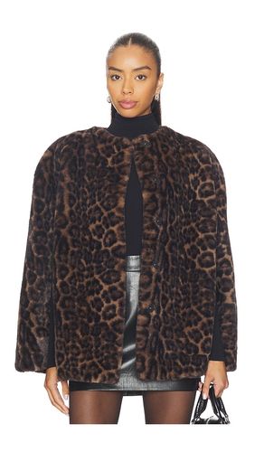Sloane Leopard Cape in . Size S. Also in XS, M, L - Apparis - Modalova