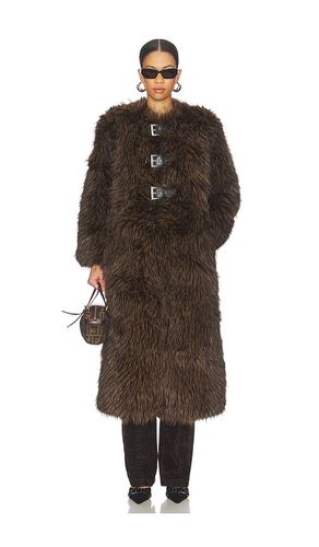 Nolwen Fox Maxi Coat in . Size M. Also in S, XS - Apparis - Modalova