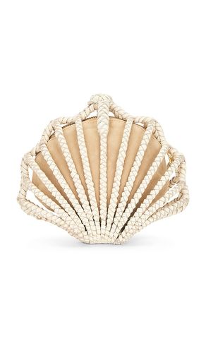 Oskola Leather Clutch in - Aranaz - Modalova