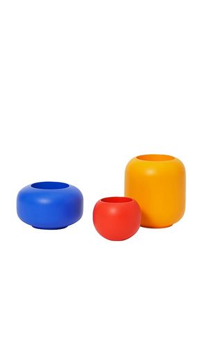 Contenedores de almacenamiento stack container en color naranja talla all - Areaware - Modalova