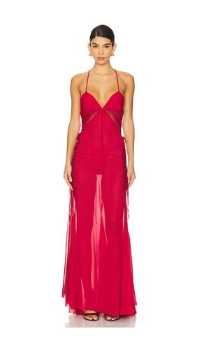 Rox Long Dress in Red. - size L (also in M, S, XS) - Aniye Records - Modalova