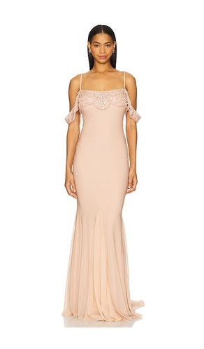 Ella Long Dress in Blush. - size L (also in M, S) - Aniye Records - Modalova